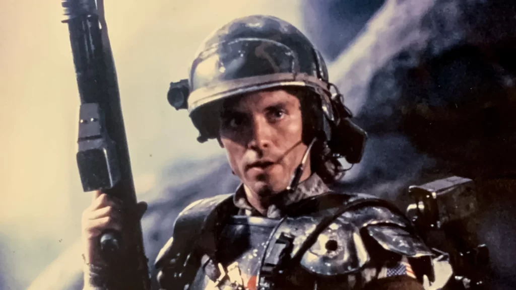 Michael Biehn dans Aliens Michael Biehn dans Aliens