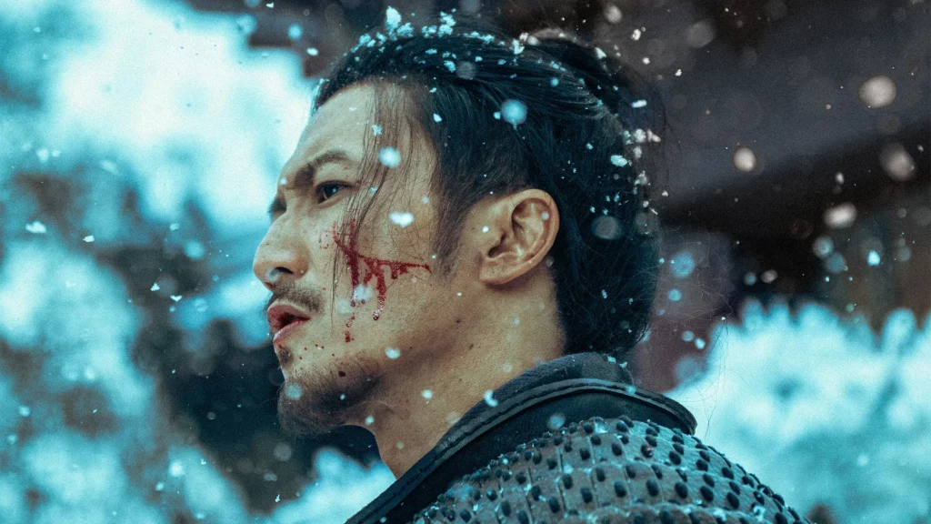 Di Ting (Nicholas Tse) dans Le Sabre des gardiens. Di Ting (Nicholas Tse) dans Le Sabre des gardiens.